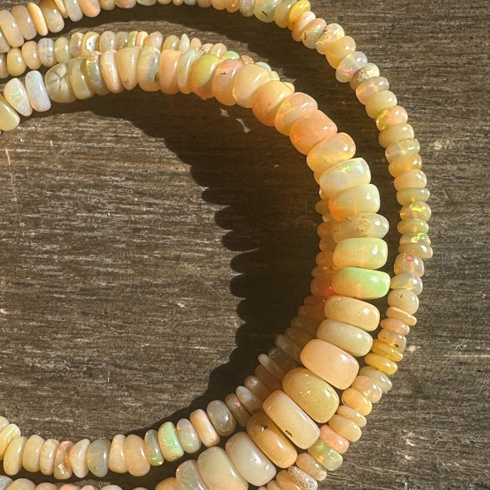 Wello Ethiopian Opal Beaded Necklace